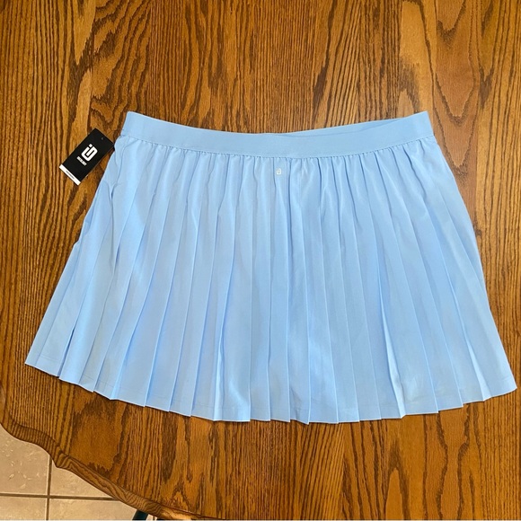 NWT Ideology Plus Size 2X Blue BlueBell Pleated Skort 
Style 100141849WN - Picture 2 of 7